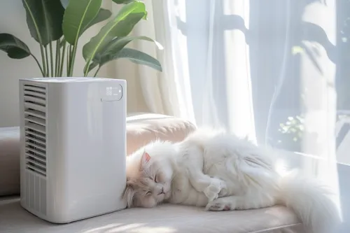 Climatiseur mobile silencieux pour un confort optimal.