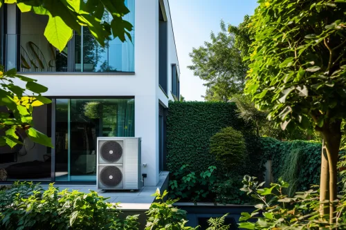 Schéma d'une pompe à chaleur pour la maison