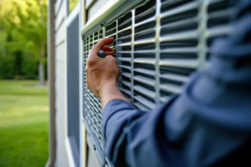 Nettoyage d'un climatiseur gainable pour un air sain à la maison