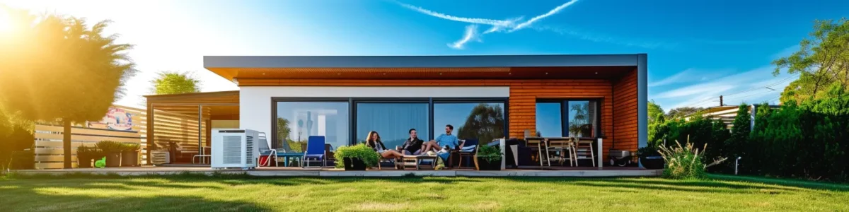 Installation d'une pompe à chaleur air-eau dans une maison