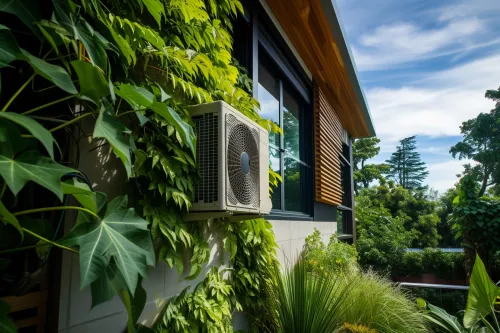 Pompe à chaleur air-eau pour une maison écologique